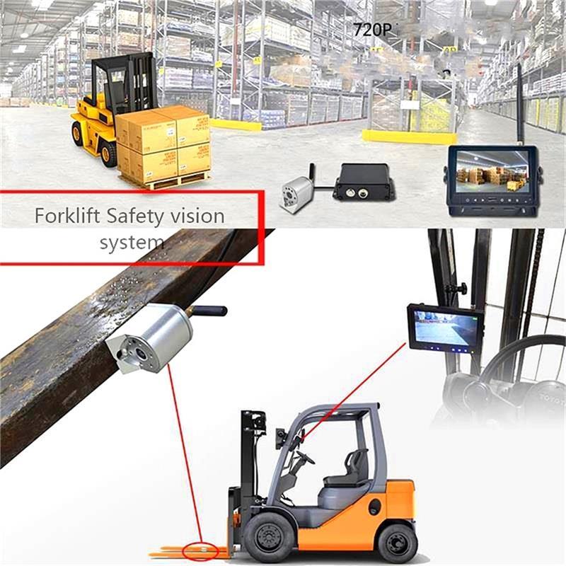 Wireless Forklift Safety Camera Systems With Recorder